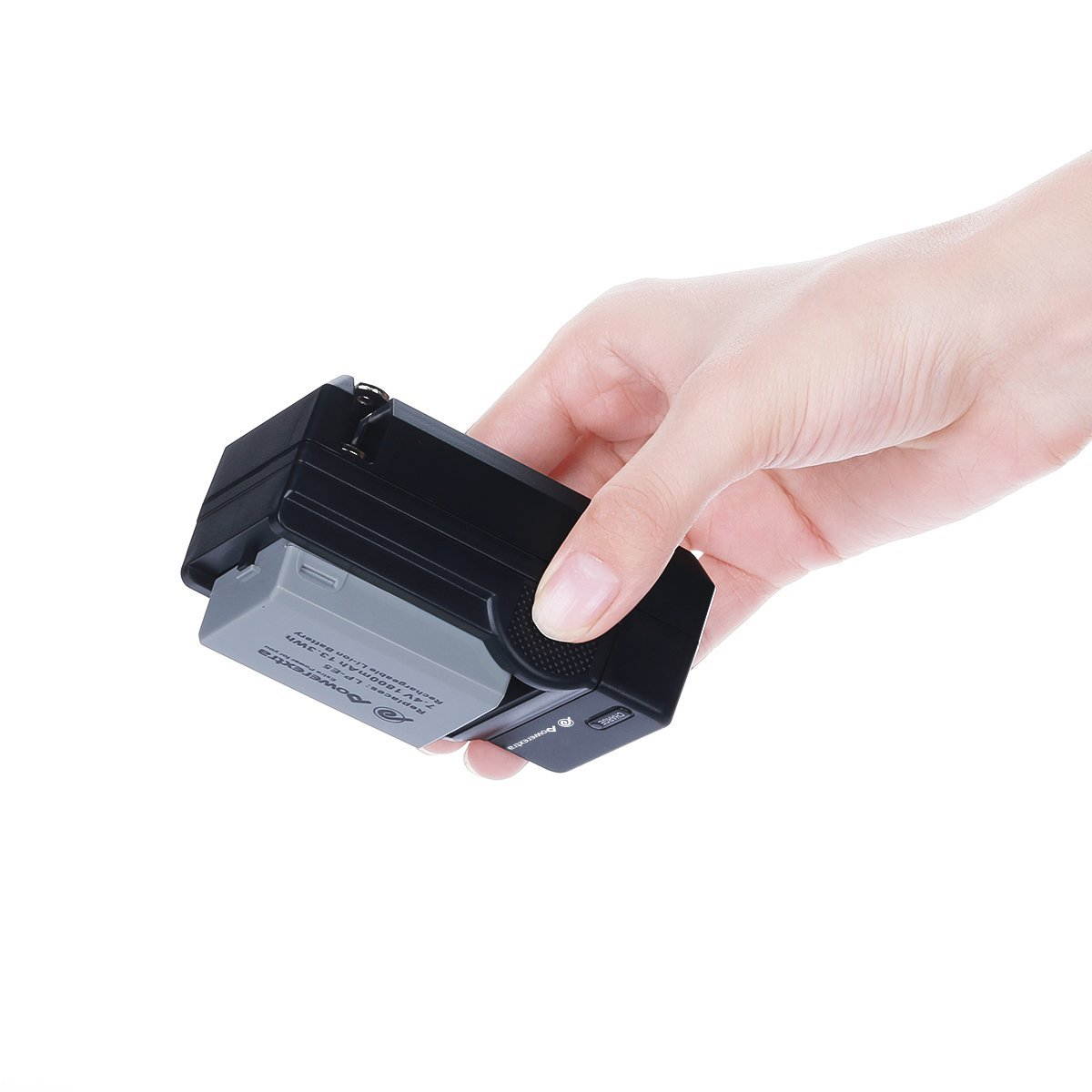 Powerextra 2 Pack 1800mAh 7.4v LP-E5 LPE5 Replacement Battery For Canon Rebel Xs Xsi T1i 450D 1000D Digital Camera