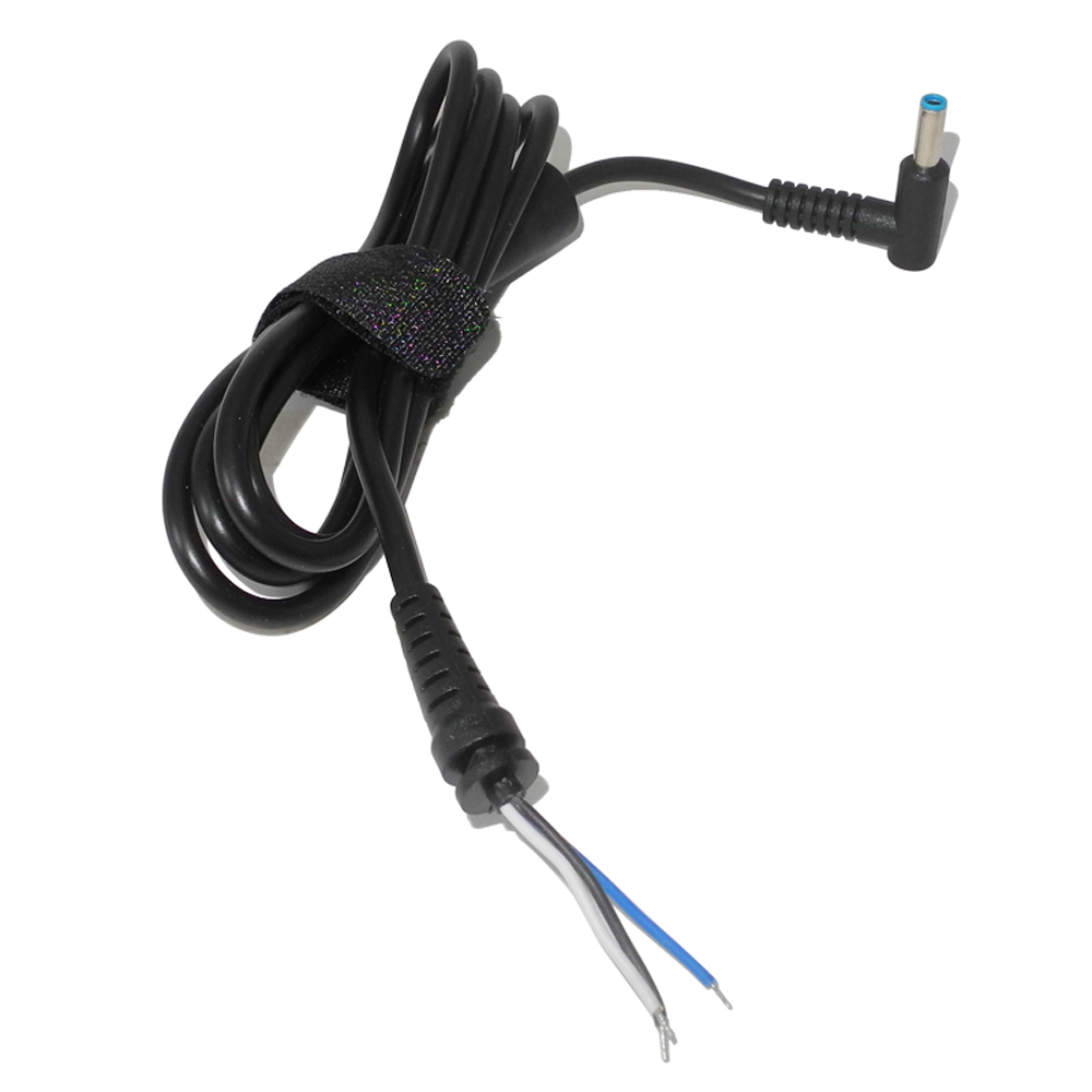 5-Pack DC Connector Size 4.5 x 3.0mm 4.5*3.0 mm Power Supply Plug Connector With Cord / Cable For Hp Envy Pavilion 14 15 Laptop Adapter Charger Cable