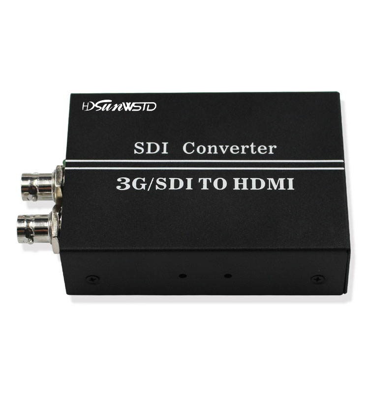 SDI To HDMI Converter HD/3G/SD-SDI To HDMI Adapter Support 1080P For HD Monitor SDI to HDMI converter with SDI loop