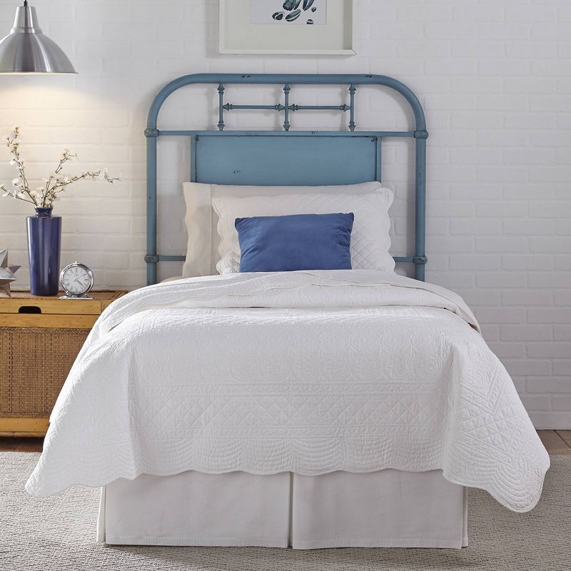Full Vintage Series Metal Headboard Blue - Liberty Furniture