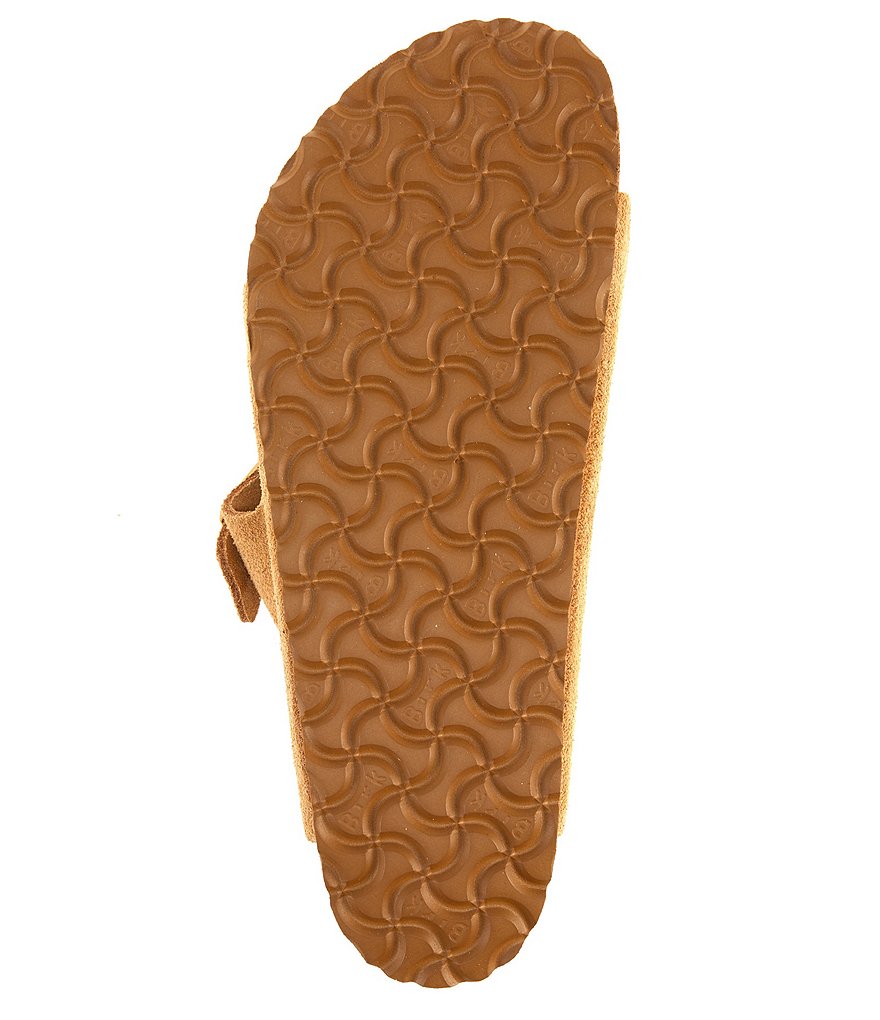 Birkenstock Men's Arizona Suede Soft Footbed Sandals