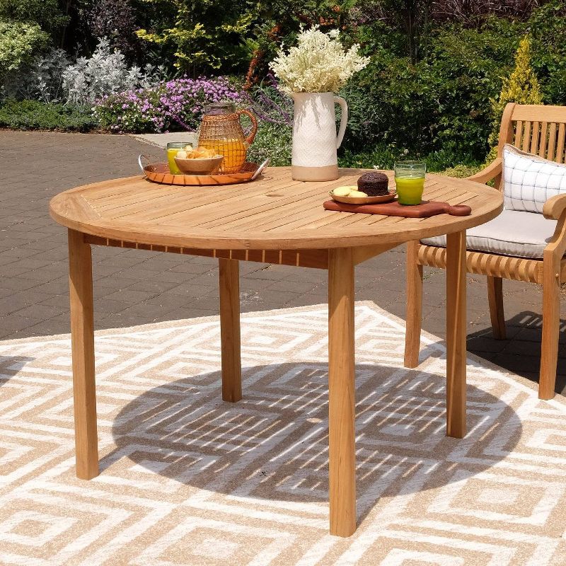 Mosko 5pc Solid Teak Outdoor Dining Set - Cambridge Casual