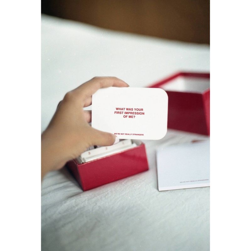 We're Not Really Strangers Game