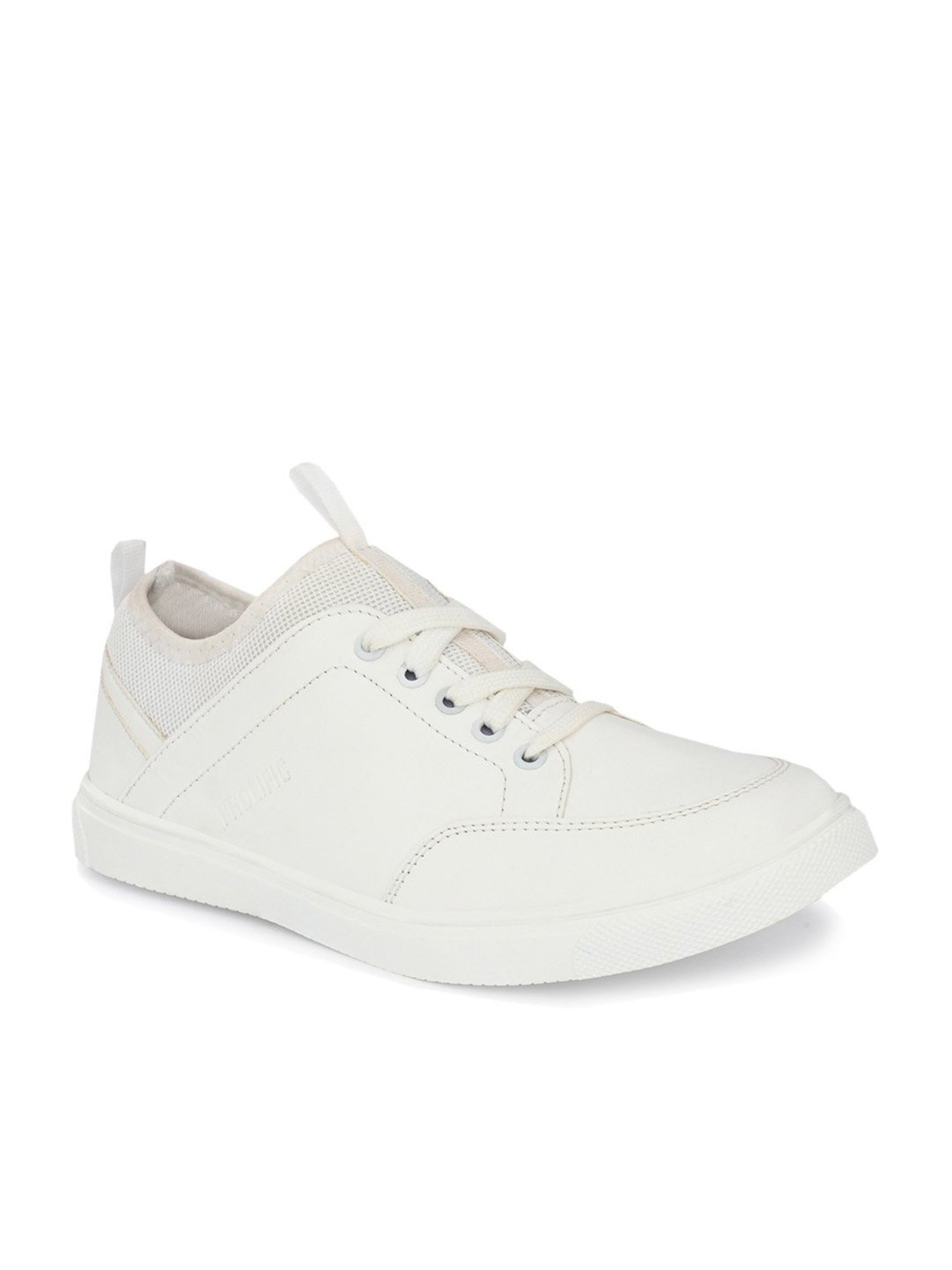 Prolific Men's White Casual Sneakers