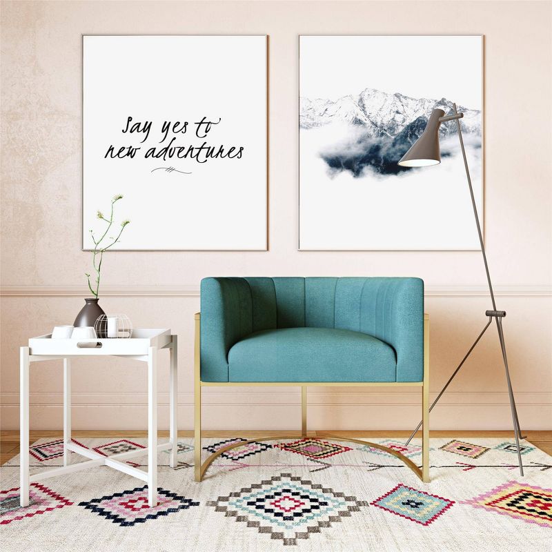 Coco Side Tray Table White - CosmoLiving by Cosmopolitan