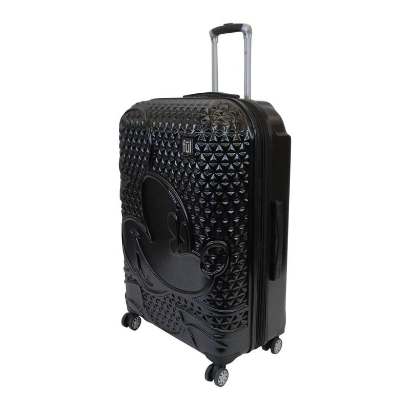 American Tourister 29'' Axion Checked Softside Suitcase - Black