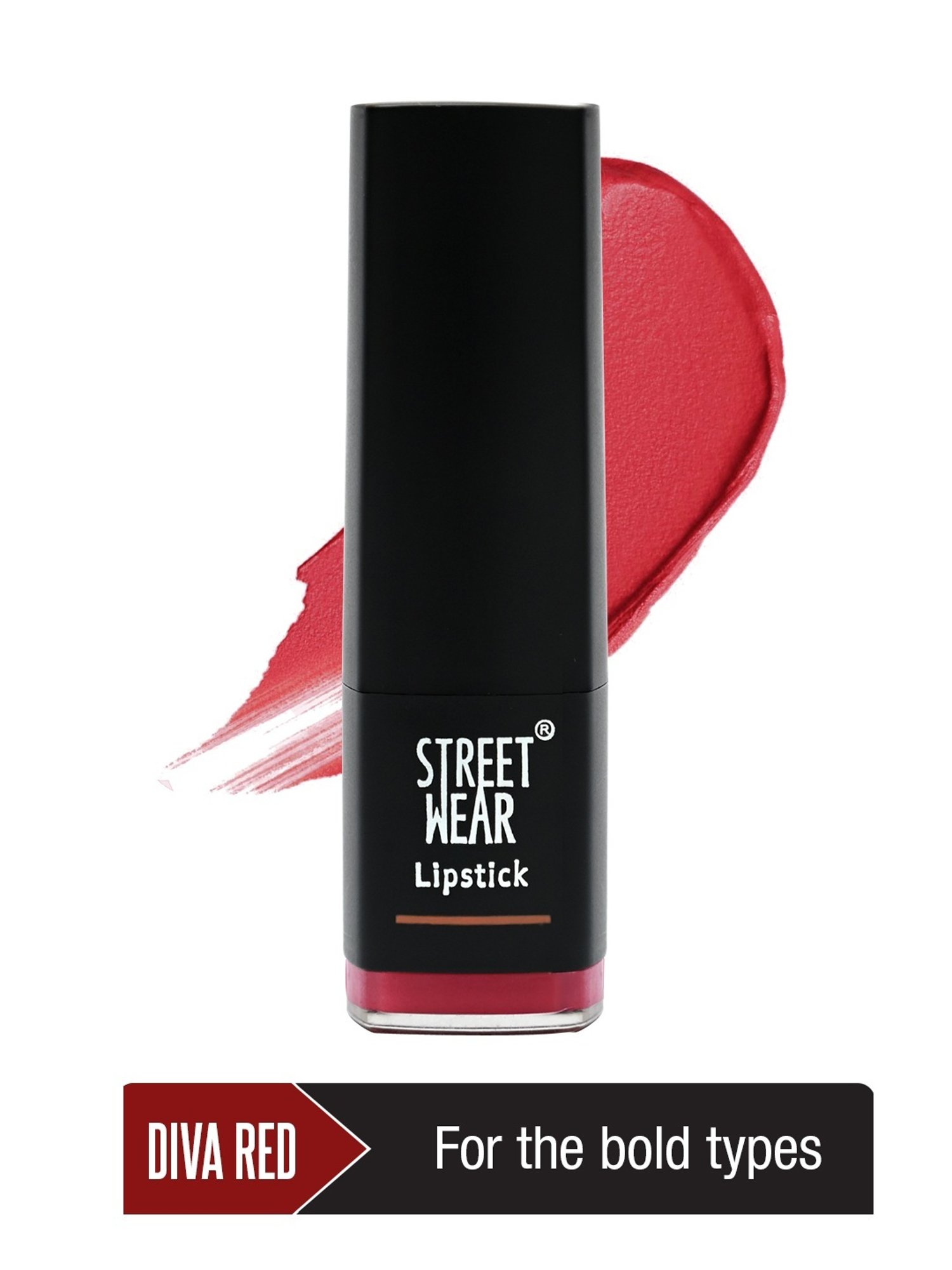 Street Wear Matte Lipstick Diva Red - 4.2 gm