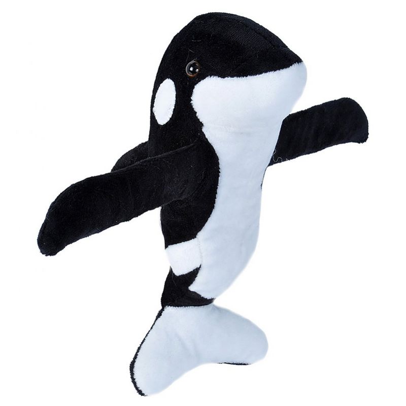 Wild Republic Huggers Plush Sea Dolphin, Turtle, and Orca
