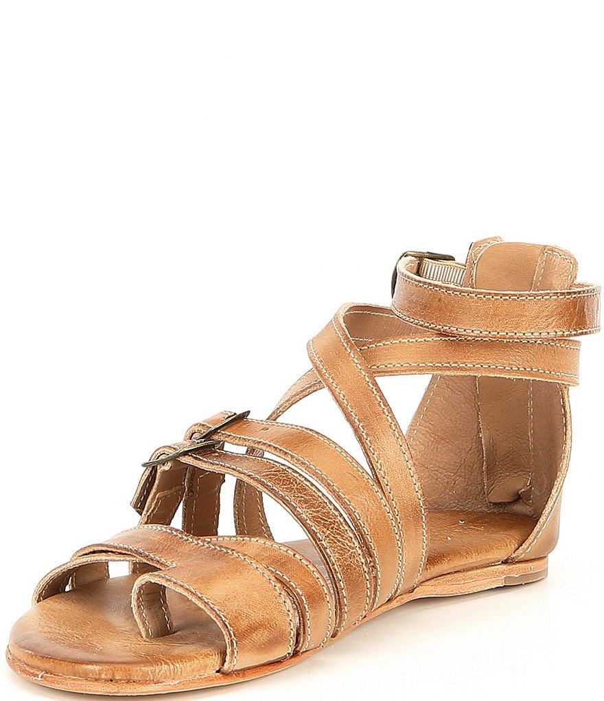 Bed Stu Miya Leather Banded Toe Ring Sandals