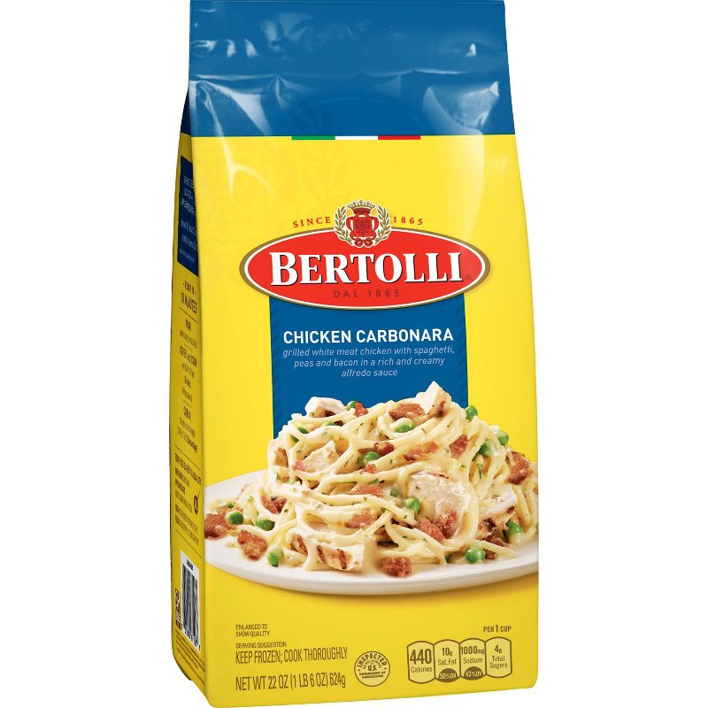 Bertolli Frozen Chicken Carbonara - 22oz
