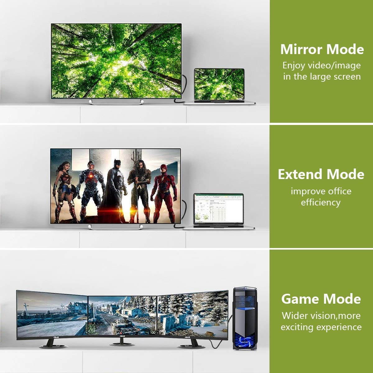 CableDeconn 8K HDMI Fiber Optic Cable Real UHD HDR 8K 48Gbps 8K@60Hz 4K@120Hz  HDMI 2.1 Support 3D HDCP2.2 HDMI Cable for PS4 SetTop Box HDTVs Projectors 5m 16.5ft