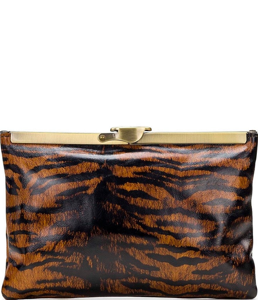 Kate Landry Satin Buckle Clutch Bag