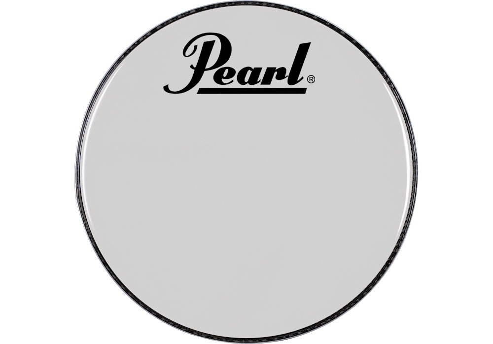 Pearl Logo Front Bass Drum Head Clear 22 in.