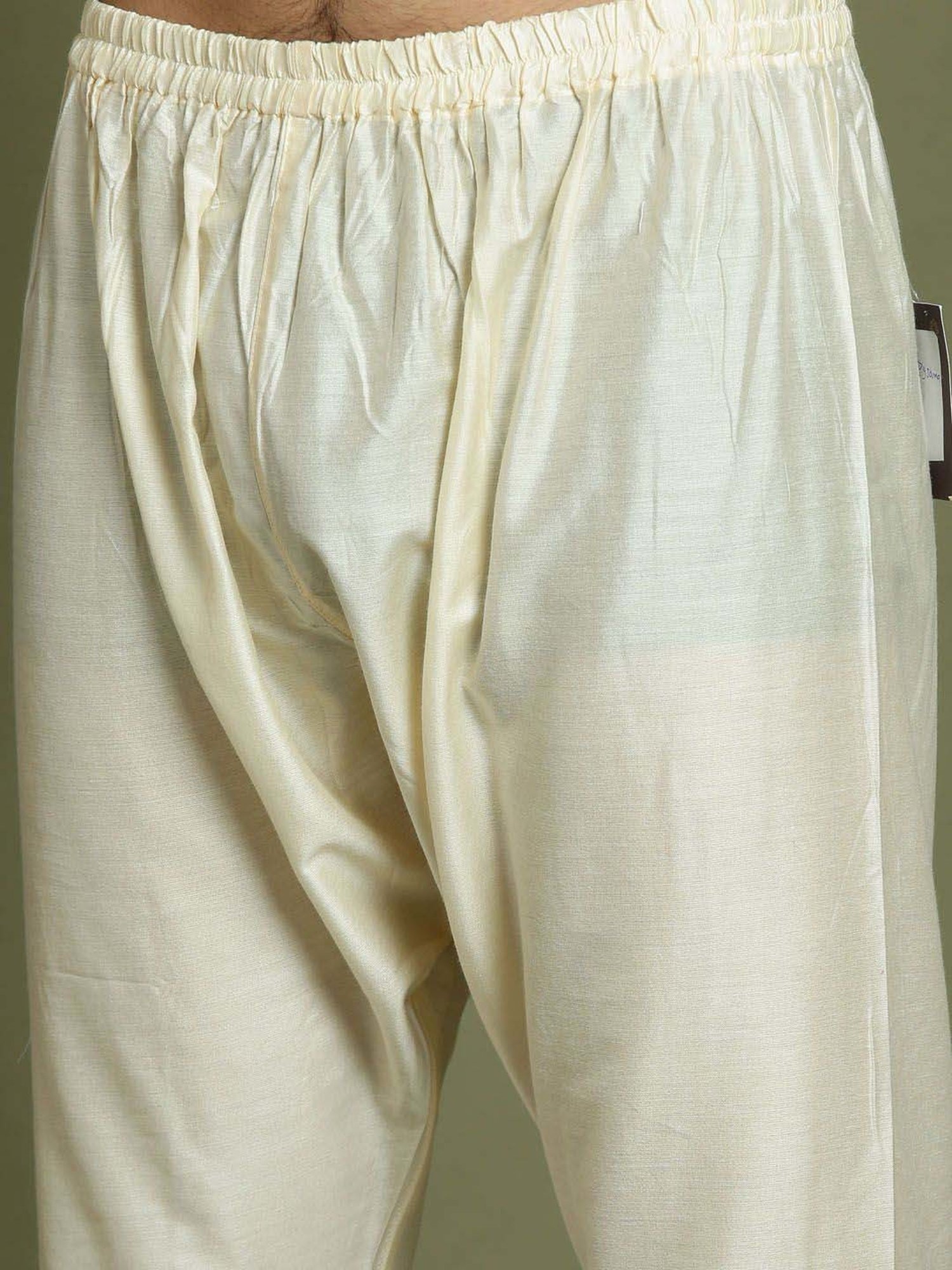 VASTRAMAY Boys White Embroidery Full Sleeves Kurta Sets