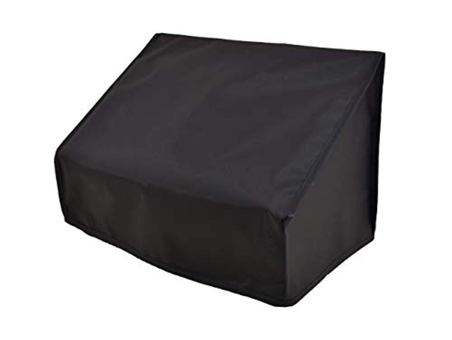 comp bind technology cover for epson fastfoto ff-640 scanner. black nylon anti-static cover by viziflex seels dimensions 11.80'