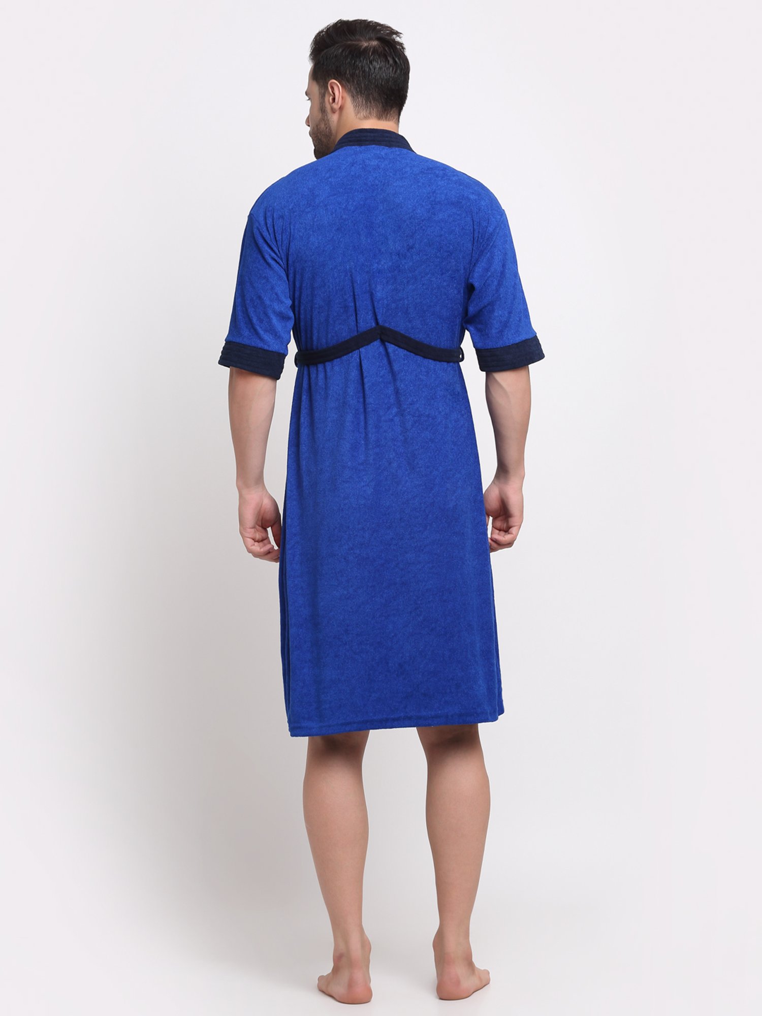 Trident Comfort Living Grey Cotton 380 GSM Bathrobe