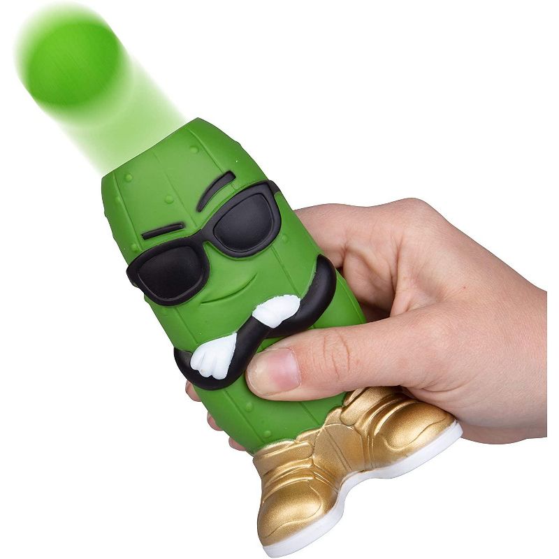 Hog Wild Pickle Popper Toy, Shoots Foam Balls!