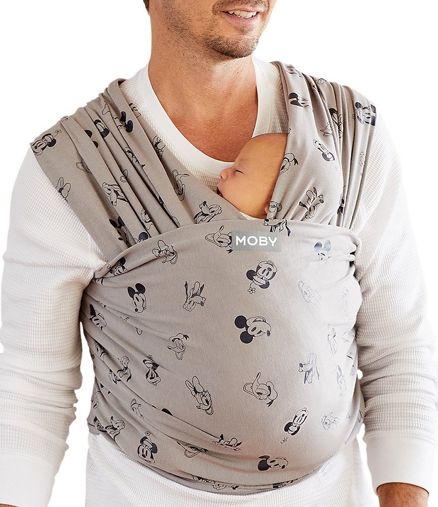 Disney x MOBY Classic Vintage Mickey Mouse & Friends Print Baby Wrap