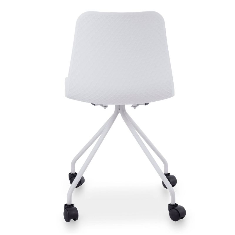 Thomas Task Chair White - Poly & Bark