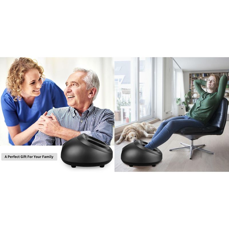 Dartwood Foot Massager for Relieving Foot and Muscle Pain with Heat and Deep Kneading