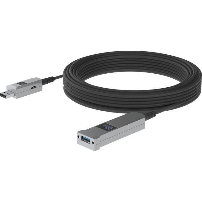 Huddly USB AOC Data Transfer Cable - 32.81 ft - Type A Male - Type A Female