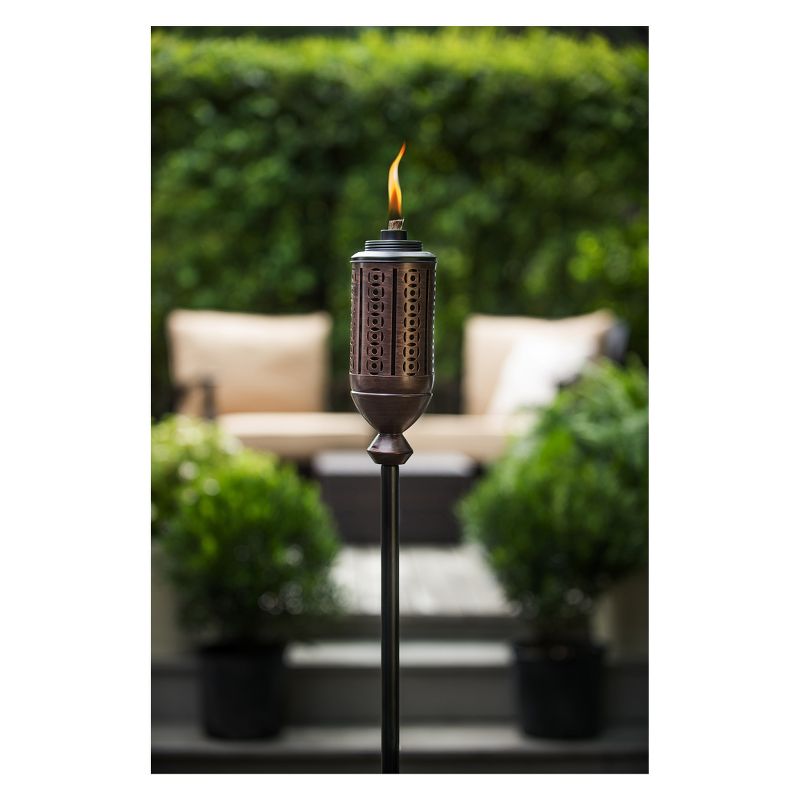 65" 2pk Cabos Metal Torch Copper and 100oz. Bitefighter Torch Fuel - TIKI