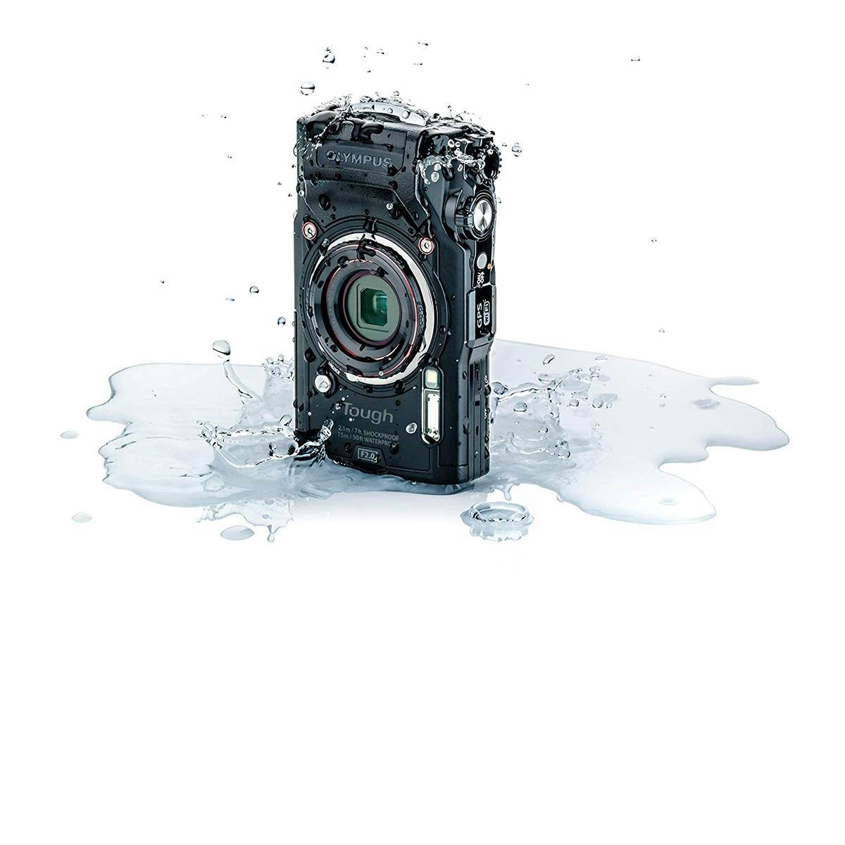 Olympus Tough TG-6 Waterproof Camera, Black (050332192430)