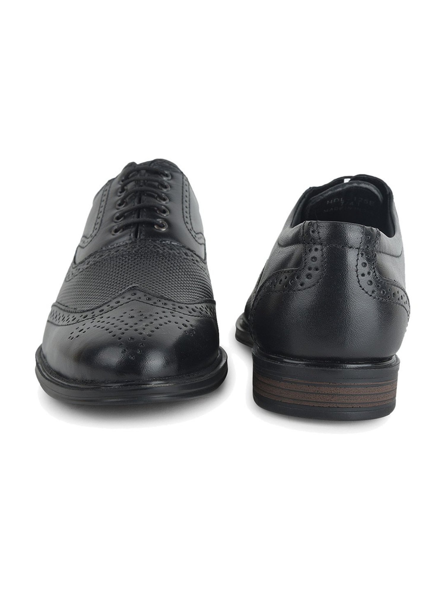 Fortune by Liberty Men's HOL-125E Black Brogue Shoes