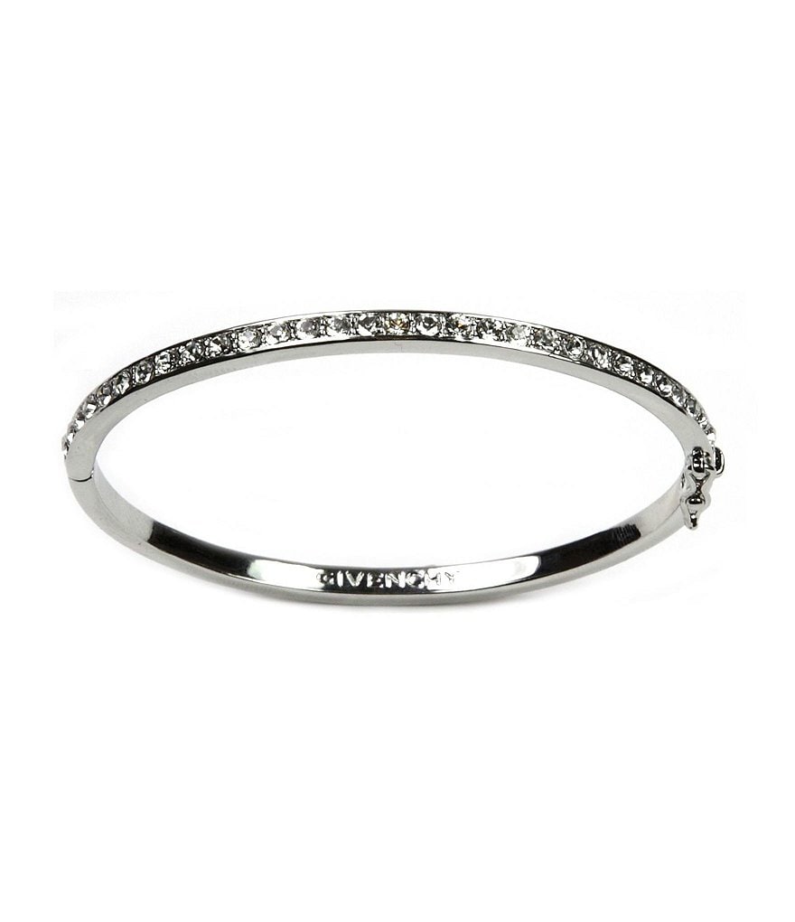 Givenchy Pave Bangle Bracelet