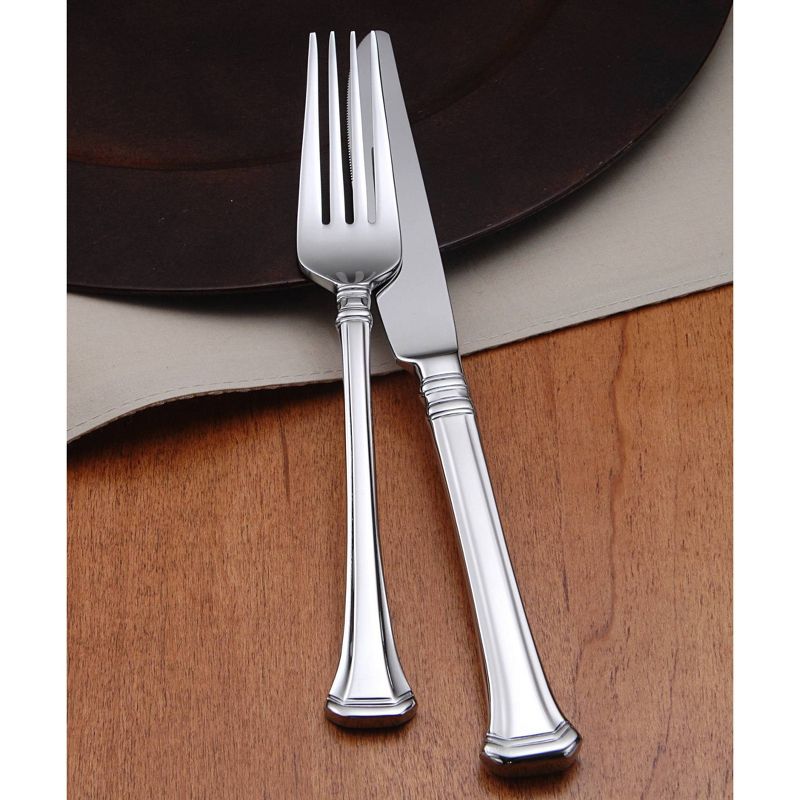 20pc Stainless Steel Apollonia Everyday Silverware Set - Oneida