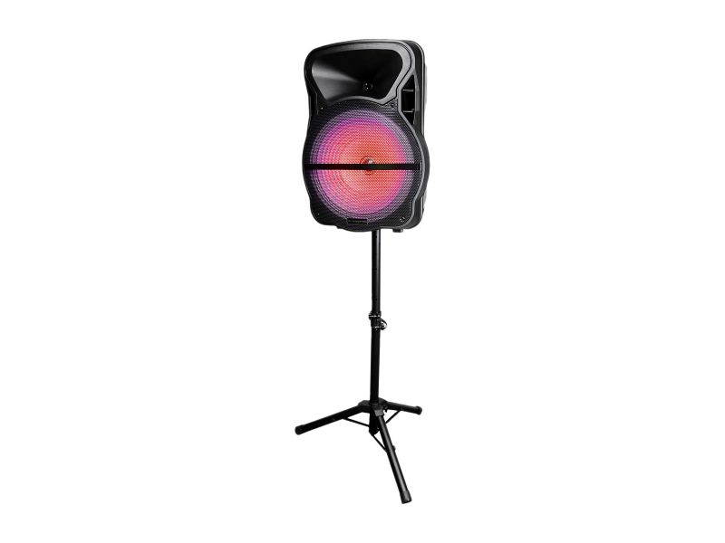 Trexonic TRX-15D Combination 15 Inch Bluetooth Portable Speaker and Tripod Stand