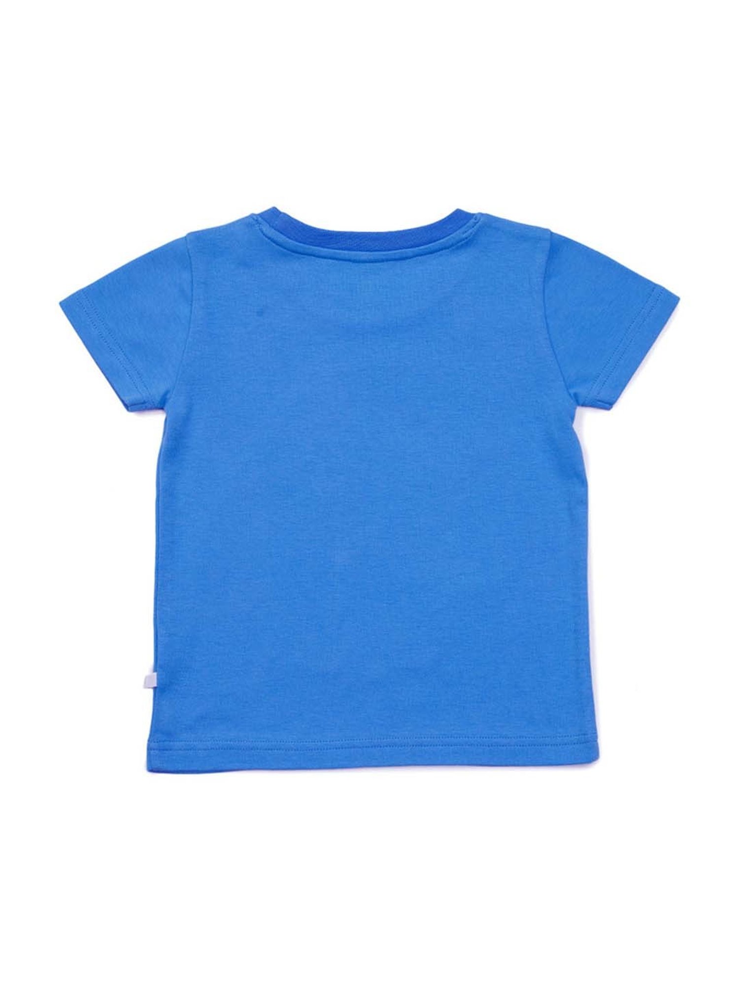 Pranava Kids Red & Blue Printed T-Shirt (Pack of 2)