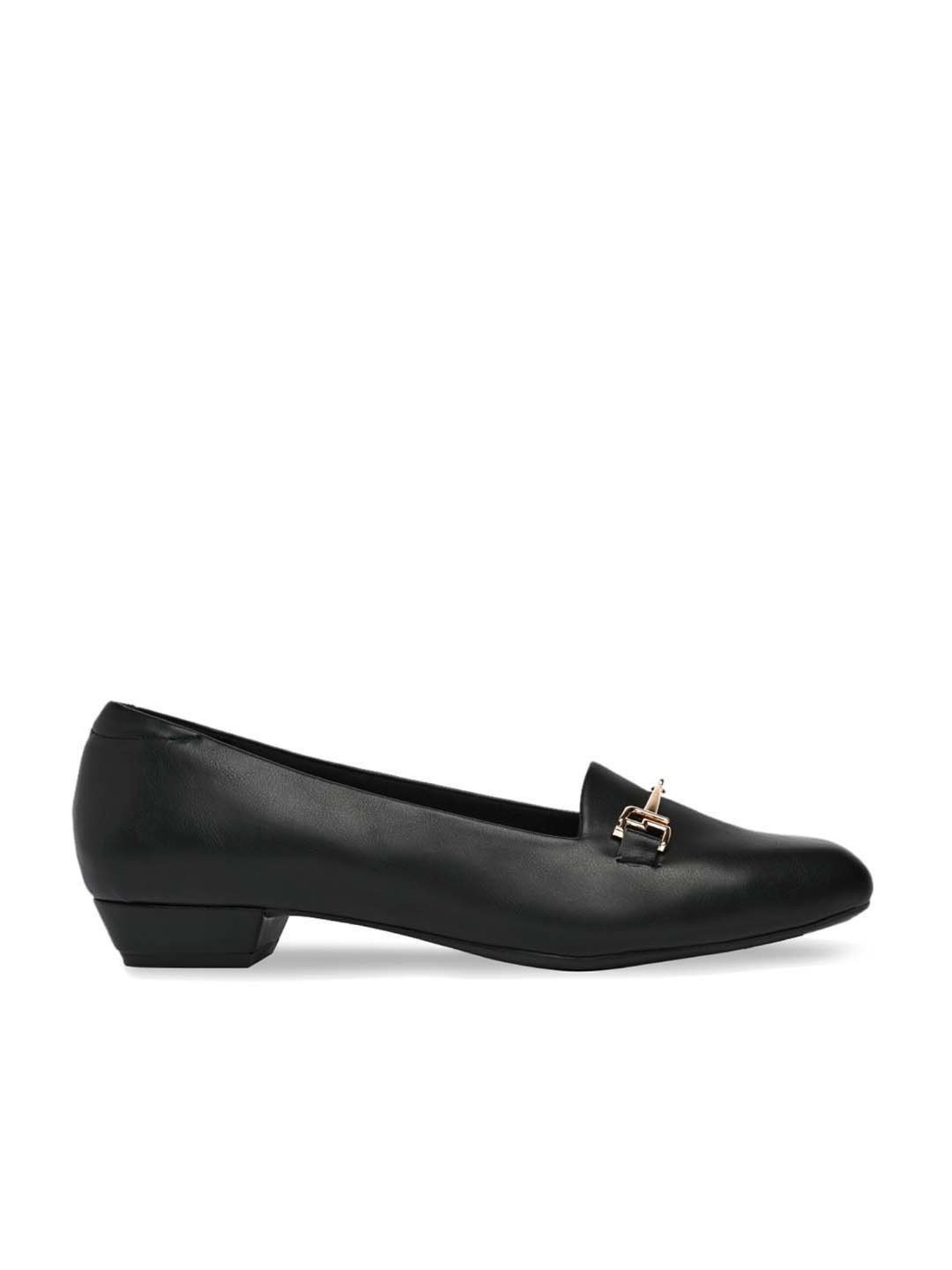 Rocia by Regal Women's Black Casual Pumps