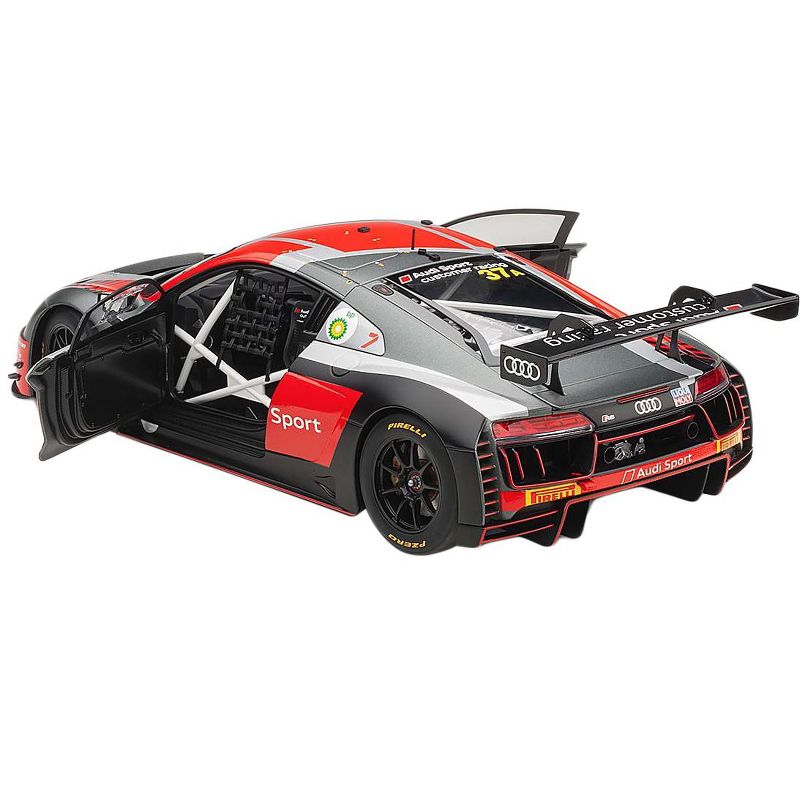 Audi R8 LMS #37A Dries Vanthoor, Robin Frijns, Stuart Leonard Winners Bathurst 12 Hours (2018) 1/18 Model Car by Autoart