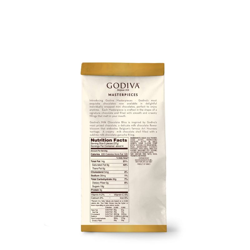Godiva Masterpieces Chocolate Assortment - 5.6oz