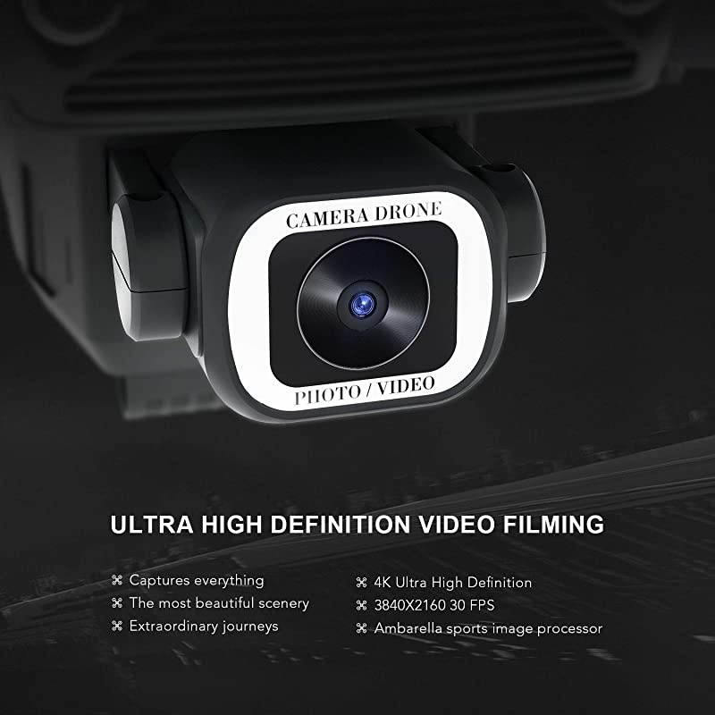 E520 Drone with 4K Camera Live Video,WIFI FPV Drone for Adults With 4K HD 120&deg; Wide Angle Camera 1200Mah Long flight time Auto Hover Foldable RC Drone Quadcopter