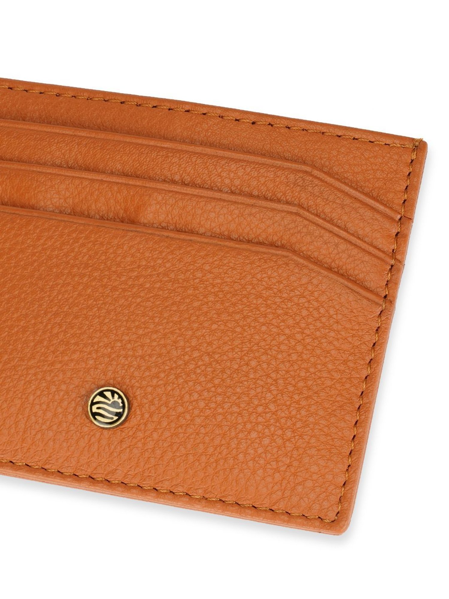 PERQUISITE CENTURION Brown Solid Card Holder