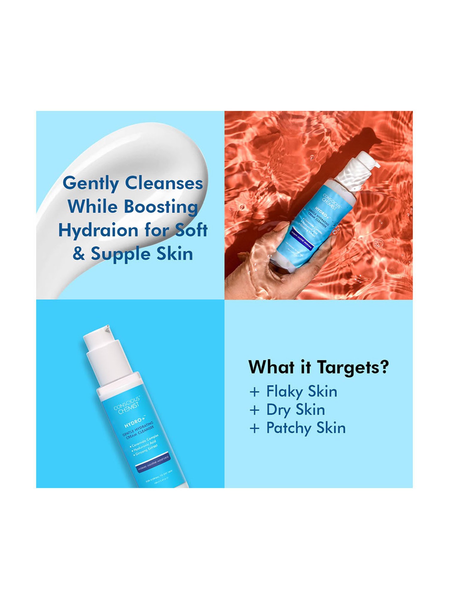 Conscious Chemist Hydrating Face Cleanser Super Saver Pack (Set of 2)