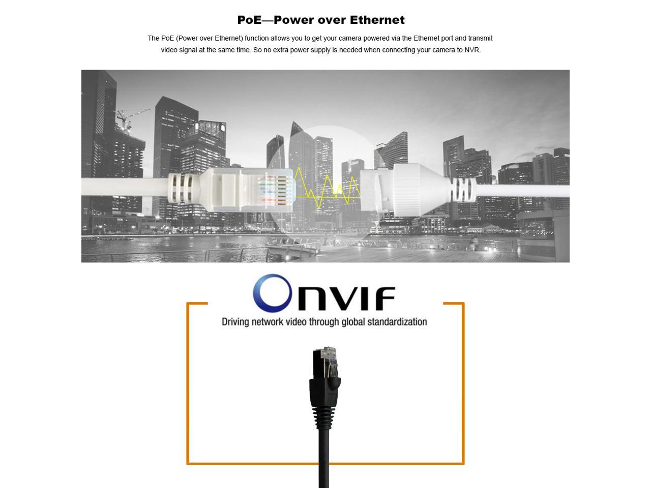 Hikvision DS-2CD1143G0-I New H.265+ 4MP IP Vandal Dome EXIR Fixed 2.8mm Lens True WDR Network Camera, English Version , 2Pcs