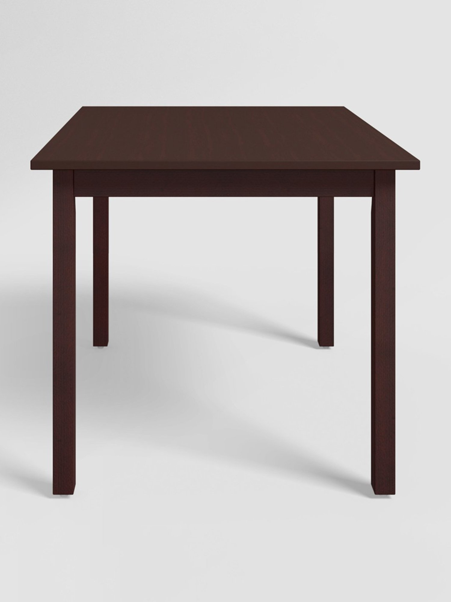 Godrej Interio Estana Brown Engineered Wood 4 Seater Rectangular Dining Table Set