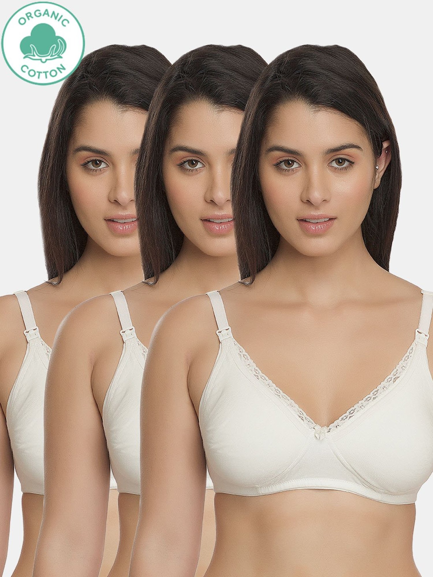 Mee Mee Pink Cotton Bra