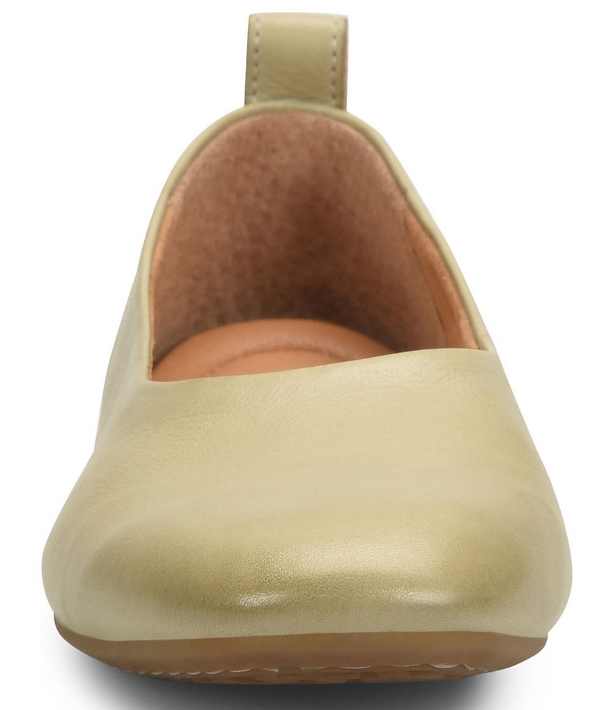 Born Beca Leather Slip-On Flats