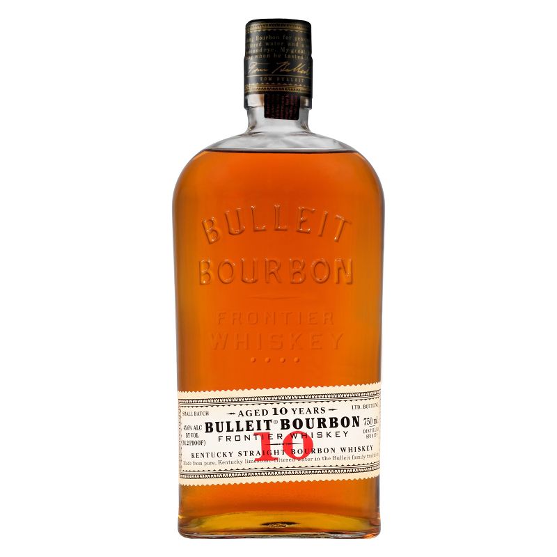 Bulleit 10yr Bourbon Whiskey - 750ml Bottle