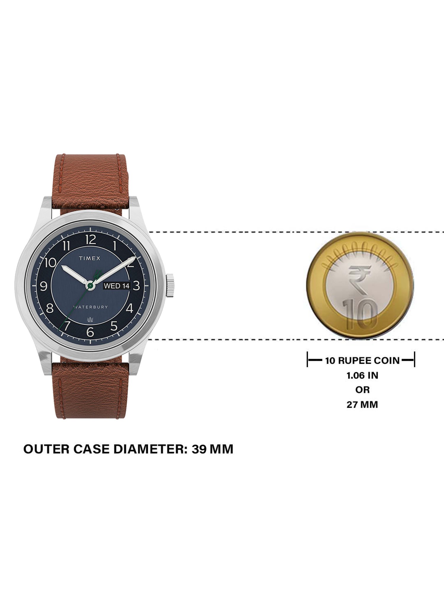 Timex TW2U90400 Waterbury Analog Watch for Men