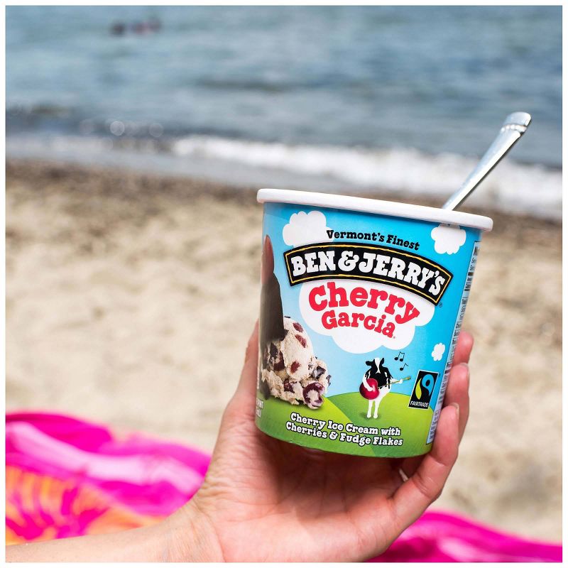 Ben & Jerry's Cherry Garcia Ice Cream - 16oz