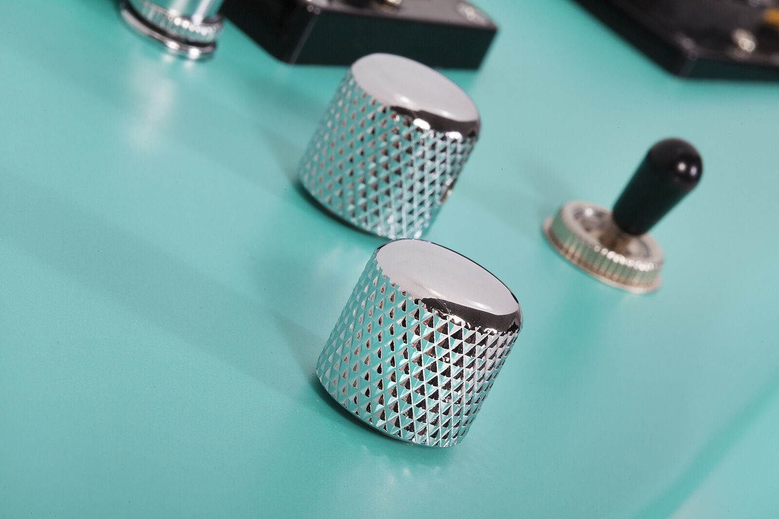 Schecter C-6 Deluxe Electric Guitar Satin Aqua Finish, 428