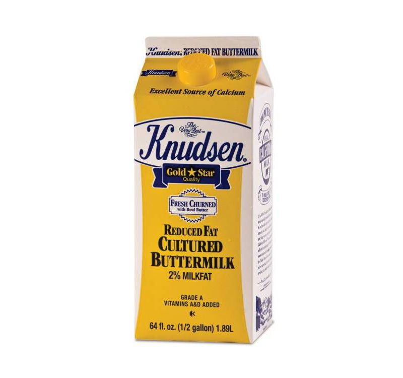 Knudsen Low Fat Cultured Buttermilk - 0.5gal