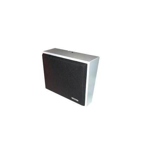 Valcom VC-V-1052C 8 in. Amplified Wall Speaker  Metal  Black