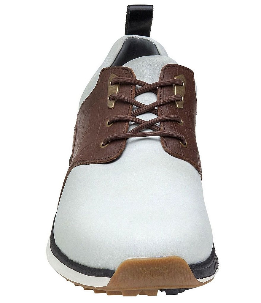 Johnston & Murphy Men's XC4 H2 Luxe Saddle Golf Shoes