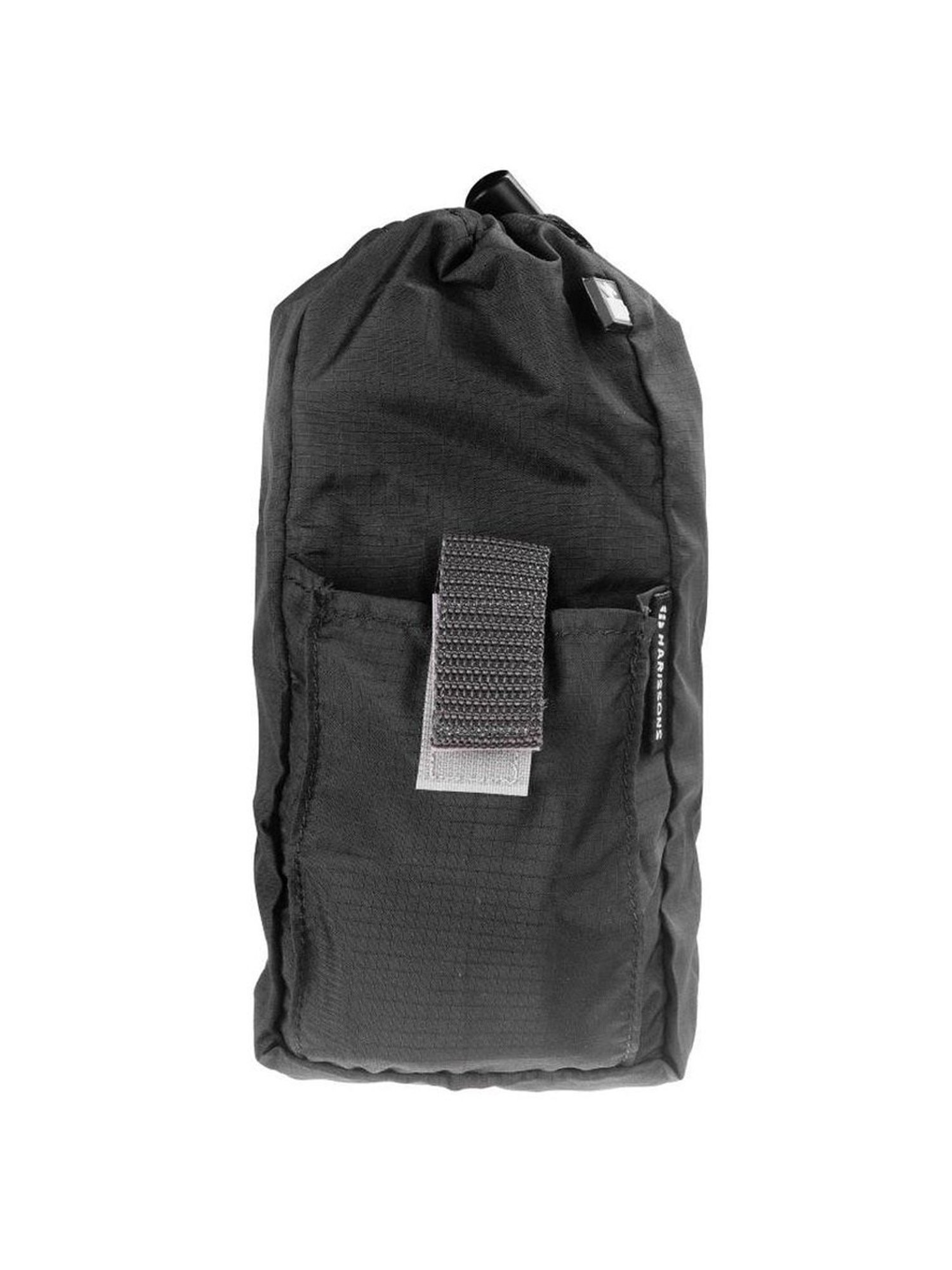 Harissons Black  Polyester Solid Pouch